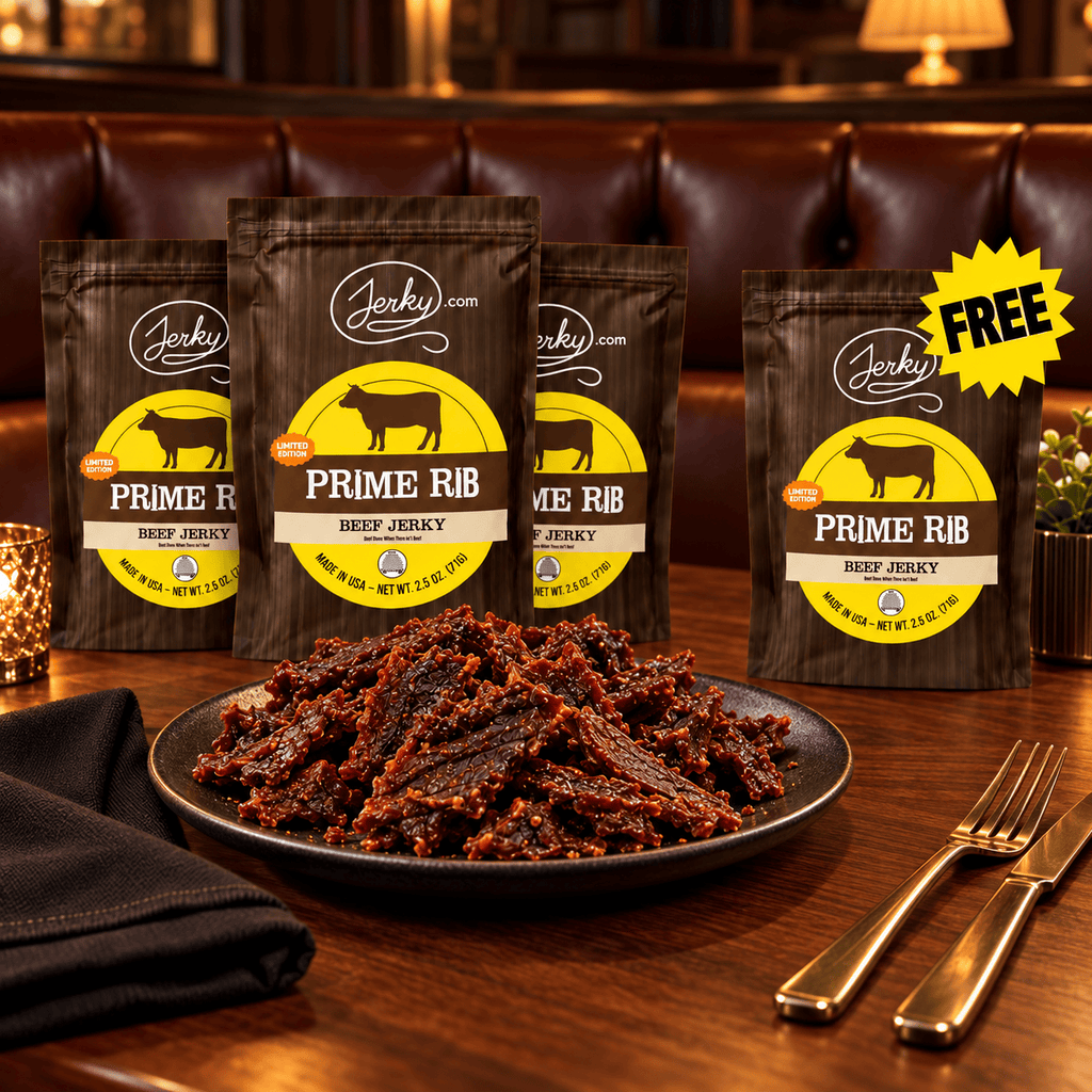 3 Prime Rib 1 Free Bundle/Promotion by Jerky.com
