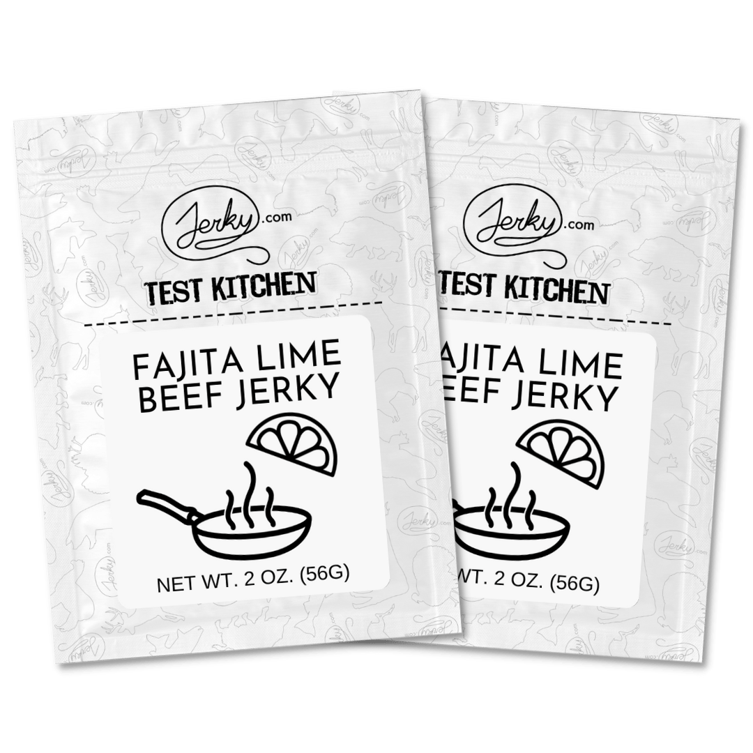 Test Kitchen Batch #27 - Fajita Lime Beef Jerky 2-Pack by Jerky.com