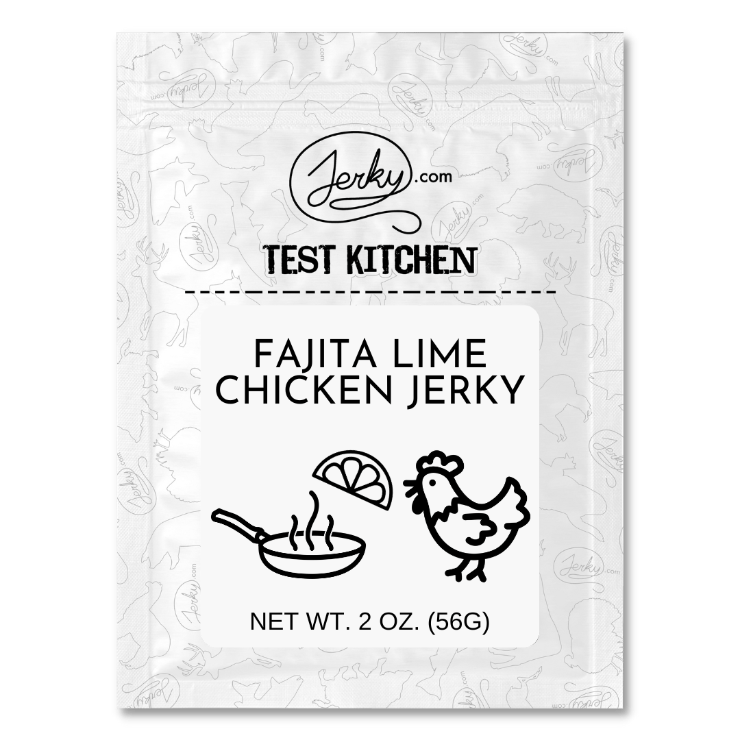 Test Kitchen - Fajita Lime Chicken Jerky by Jerky.com