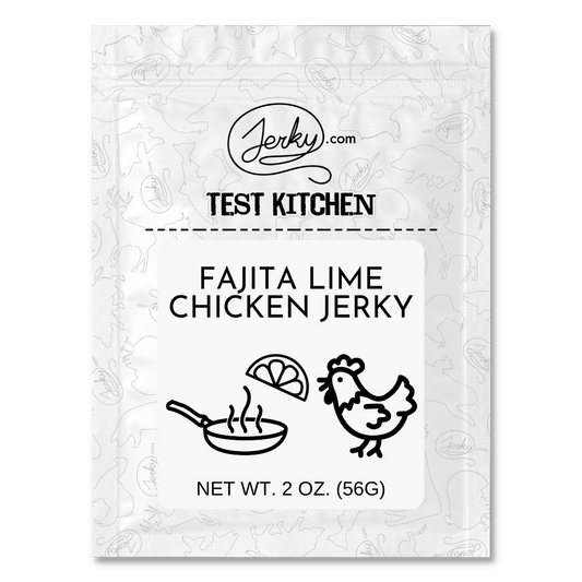 Test Kitchen - Fajita Lime Chicken Jerky by Jerky.com
