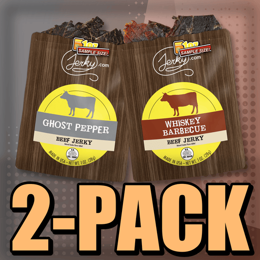 Ghost Pepper & Whiskey BBQ 2-Pack by Jerky.com