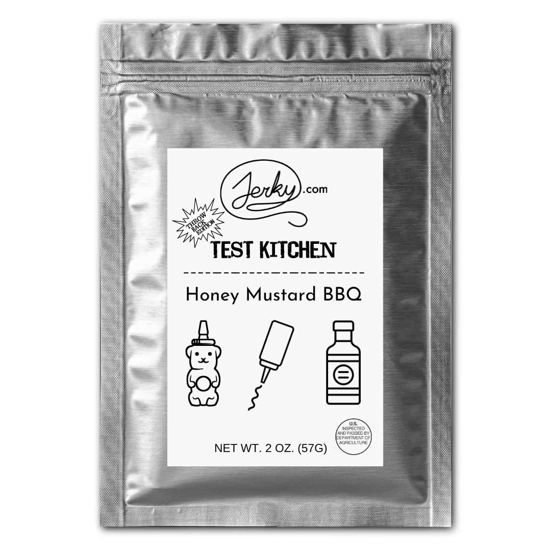 Test Kitchen Batch #8 - Honey Mustard BBQ Beef Jerky by Jerky.com