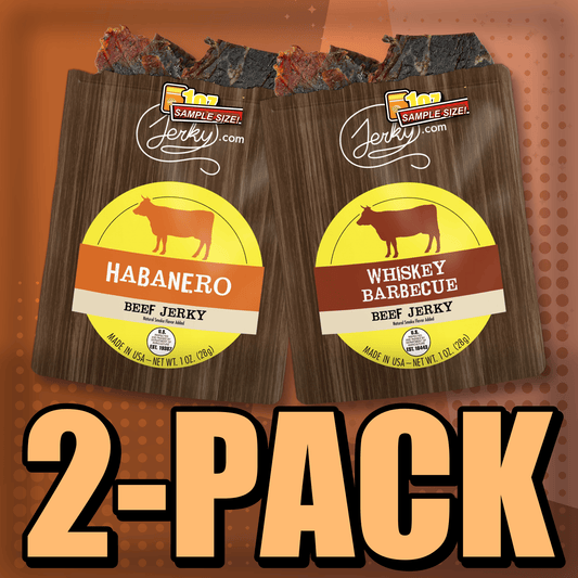Habanero & Whiskey BBQ 2-Pack by Jerky.com