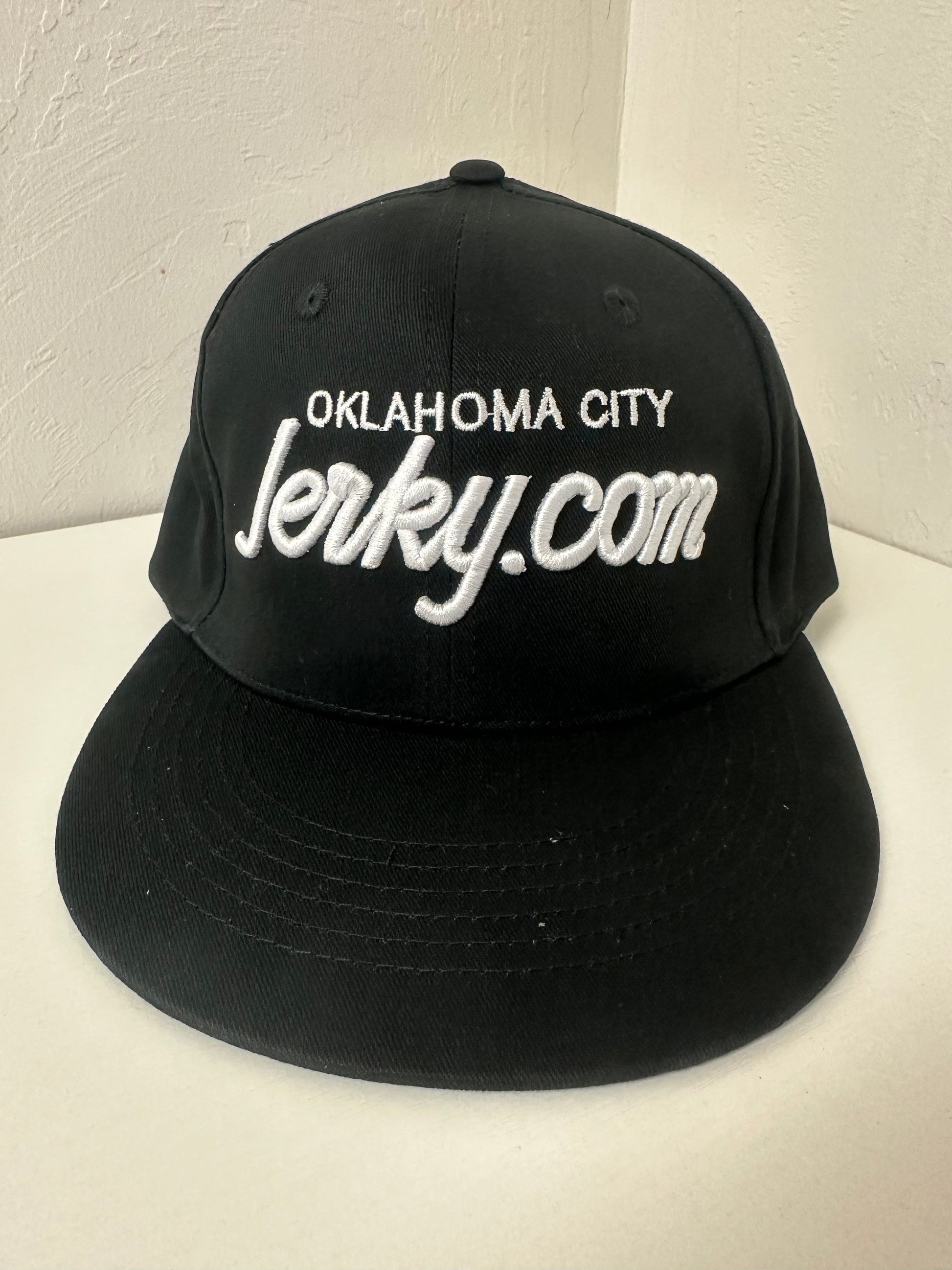 Jerky Signature Black Snapback Hat by Jerky.com