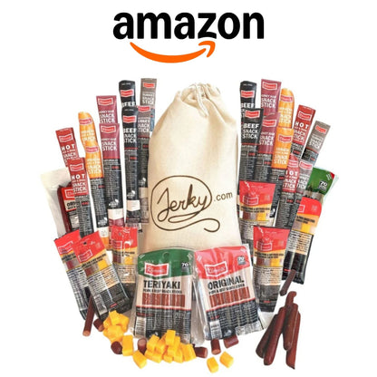 26 pc. Extra Mile Jerky Gift Bag (Buy with Prime) by Jerky.com