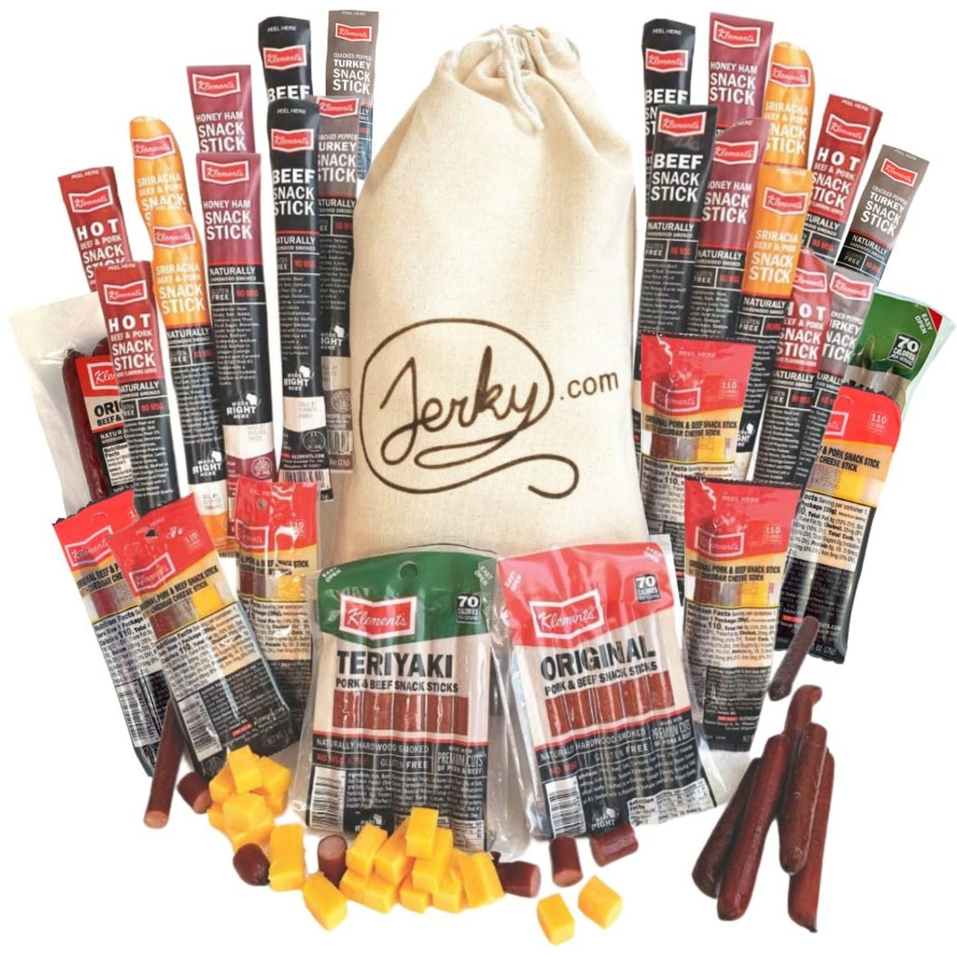 26 pc. Extra Mile Jerky Gift Bag by Jerky.com