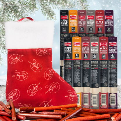 12 pc. Snack Stick Gift Stocking by Jerky.com