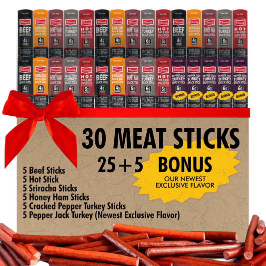 30 pc Meat Stick Variety Pack by Jerky.com
