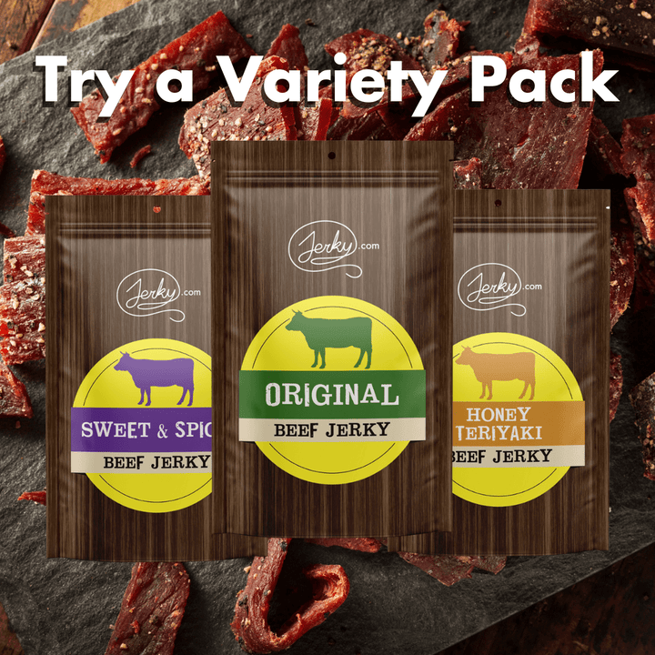 Black Pepper Beef Jerky in Bulk Big 1 lb bags for best value!