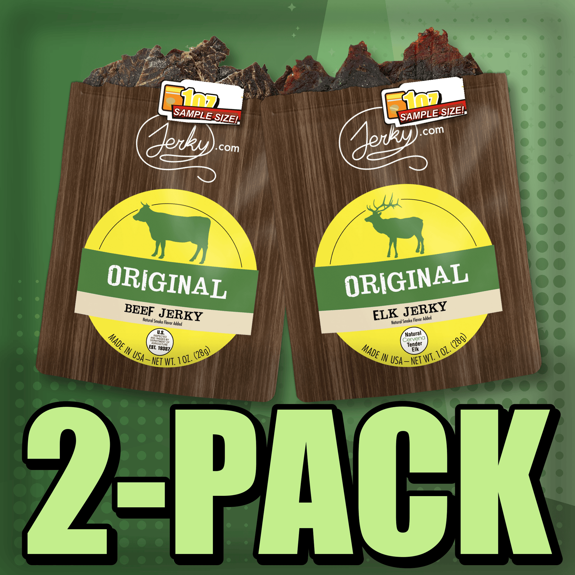 Original & Elk 2-Pack by Jerky.com