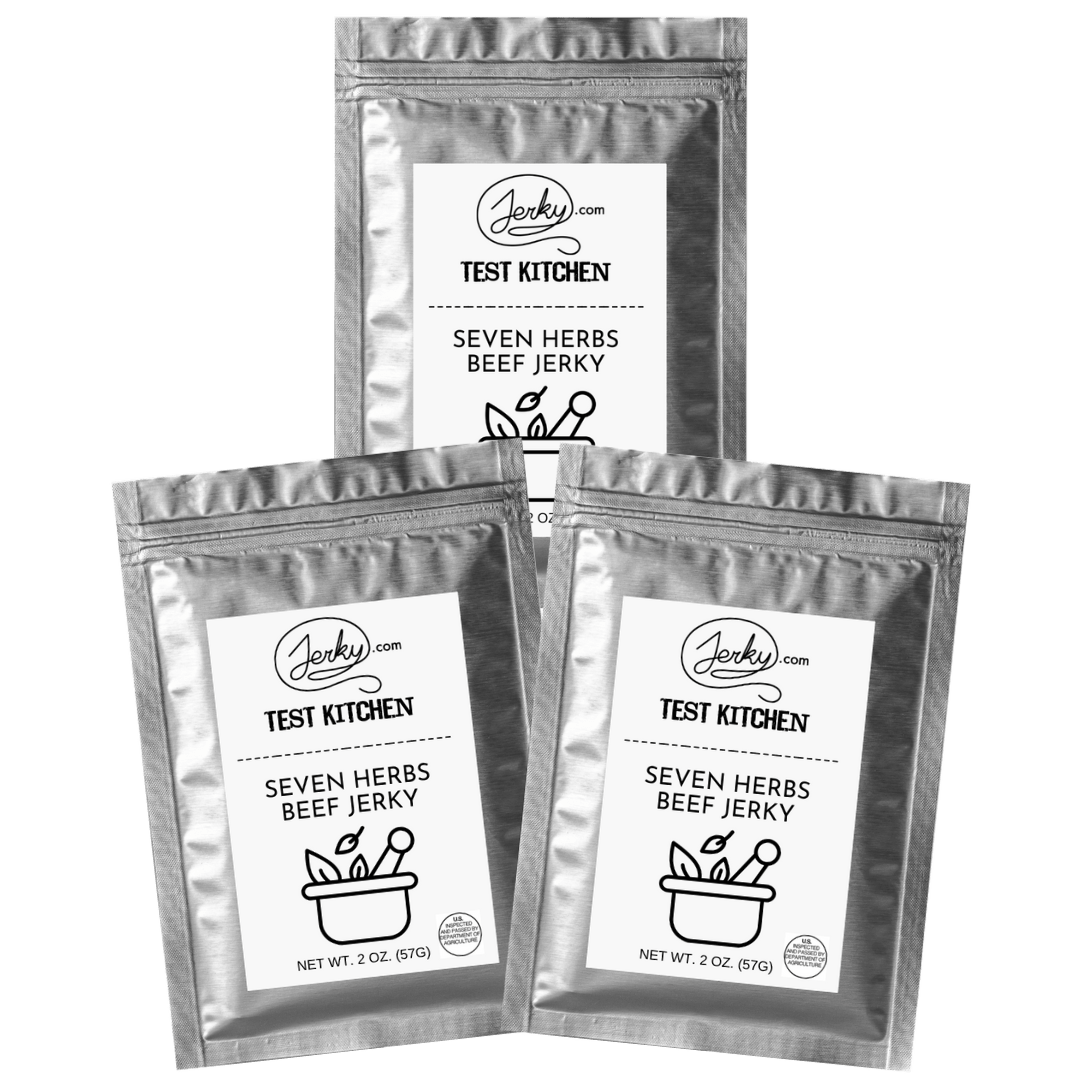 Seven Herbs Beef Jerky 3Bag Bundle