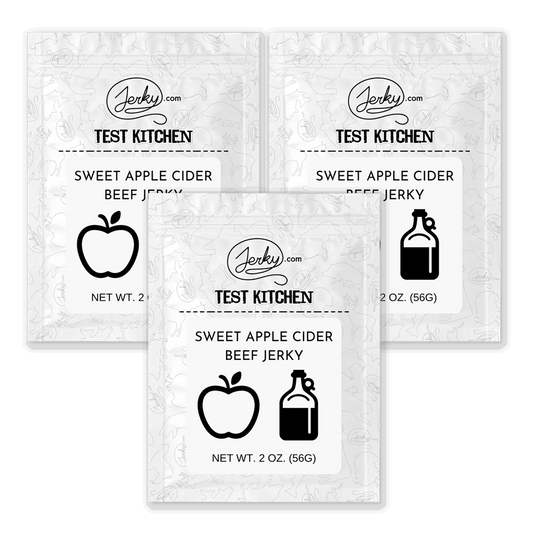 Sweet Apple Cider Beef Jerky  3-Pack by Jerky.com