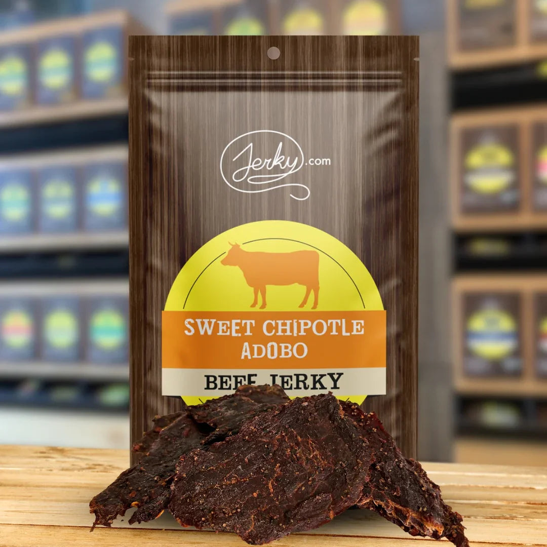 All-Natural Beef Jerky - Sweet Chipotle Adobo by Jerky.com