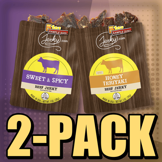 Sweet & Spicy & Honey Teriyaki 2-Pack by Jerky.com