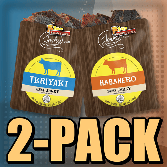 Teriyaki & Habanero 2-Pack by Jerky.com