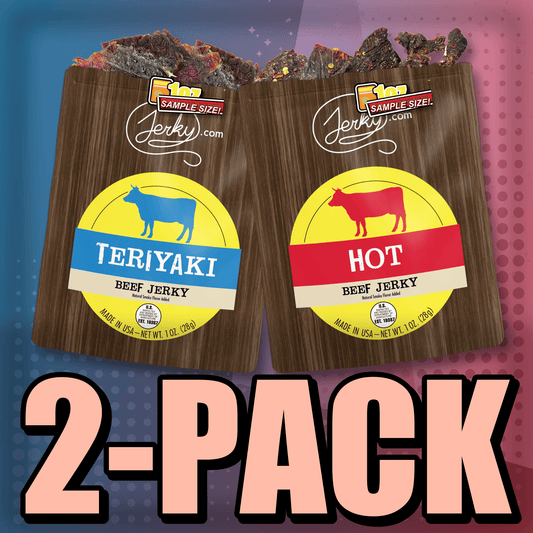 Teriyaki & Hot 2-Pack by Jerky.com