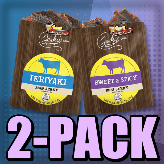 Teriyaki & Sweet & Spicy 2-Pack by Jerky.com