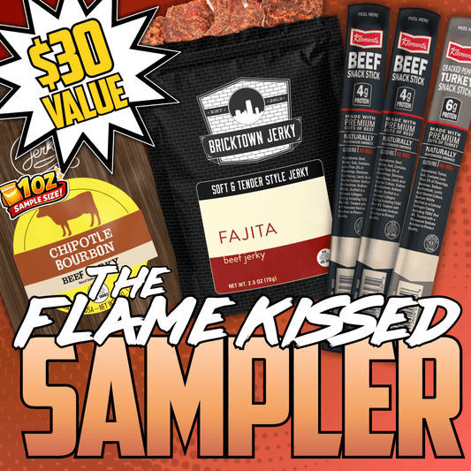 5pc. The Flame Kissed Sampler by Jerky.com