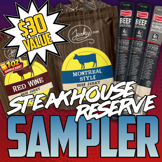 5pc. The Steakhouse Reserve Sampler by Jerky.com