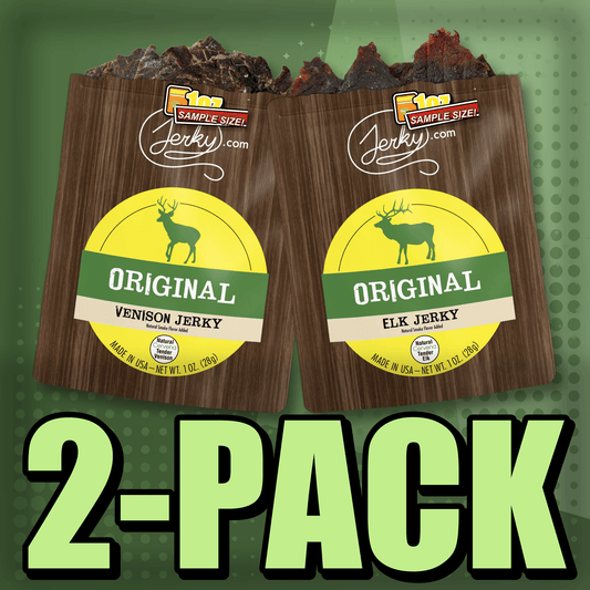 Original Venison & Original Elk 2-Pack by Jerky.com