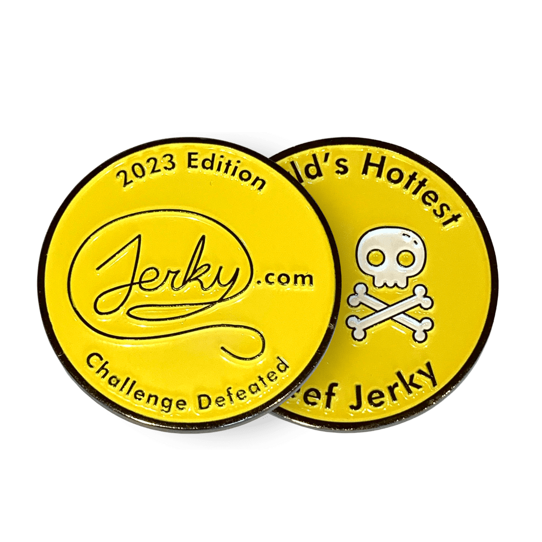 World's Hottest Jerky Challenge Defeated Coin