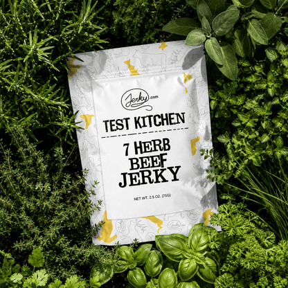 7 Herb Beef Jerky - Limited Edition Test Kitchen Jerky - 2.5 oz. by Jerky.com