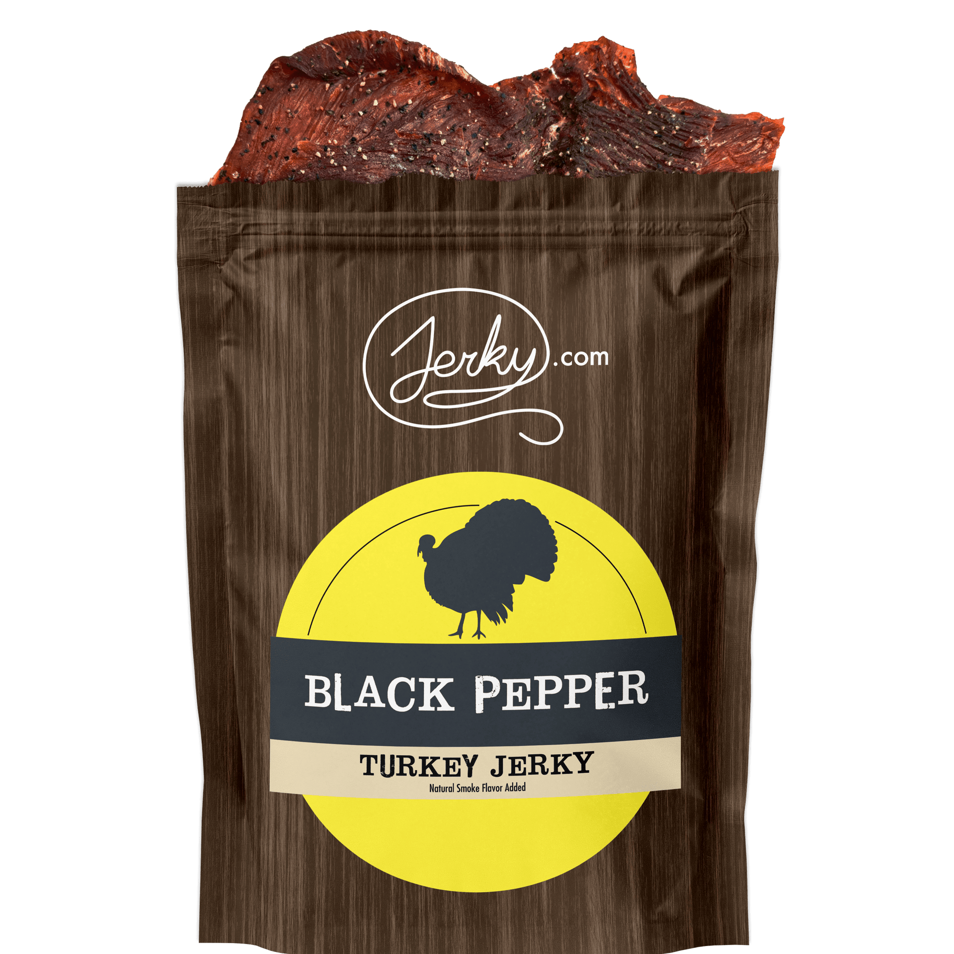 All-Natural Turkey Jerky - Black Pepper by Jerky.com