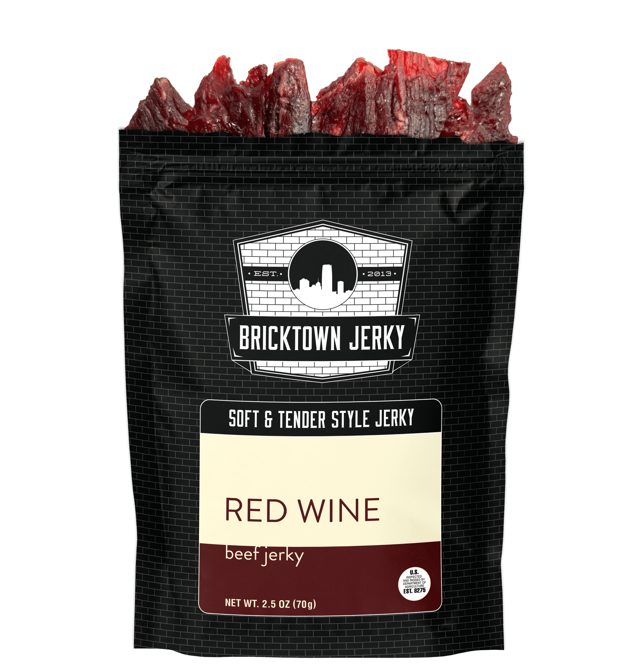 Red Wine Beef Jerky Easier to Chew Booze Infused Flavor Profile