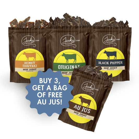 Best Sellers Bundle - Original, Honey Teriyaki, Black Pepper by Jerky.com