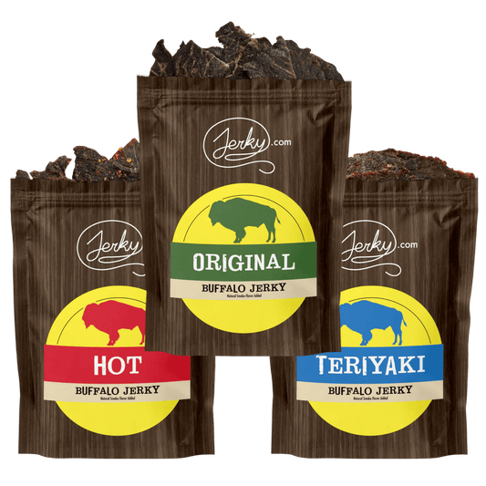 Buffalo 3 Flavor Bundle by Jerky.com