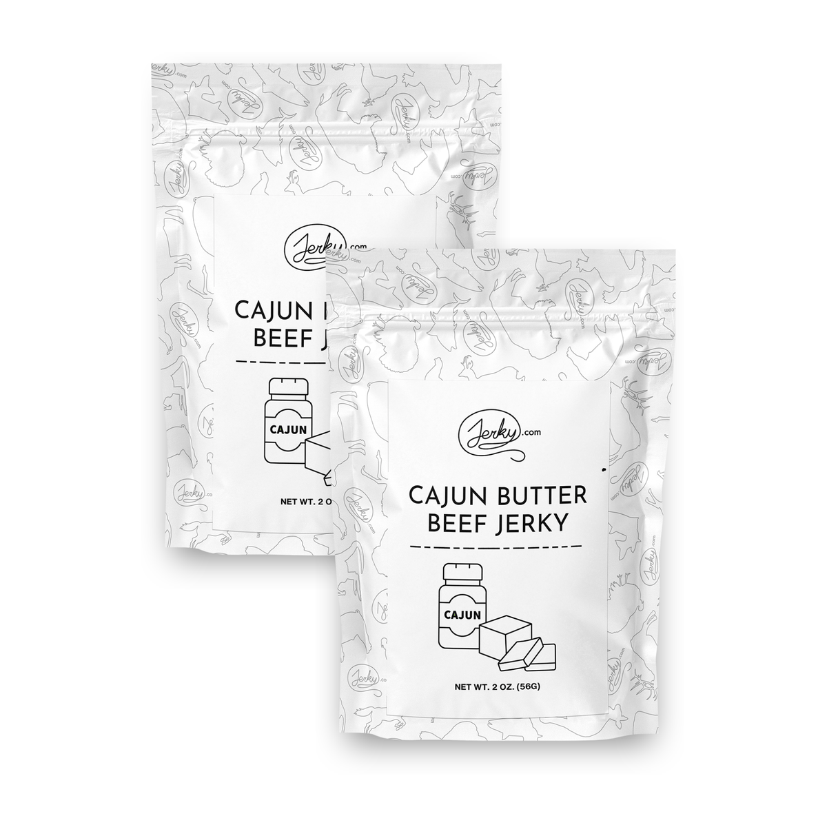 Test Kitchen Batch #57 - Cajun Butter Beef Jerky 2-Pack by Jerky.com