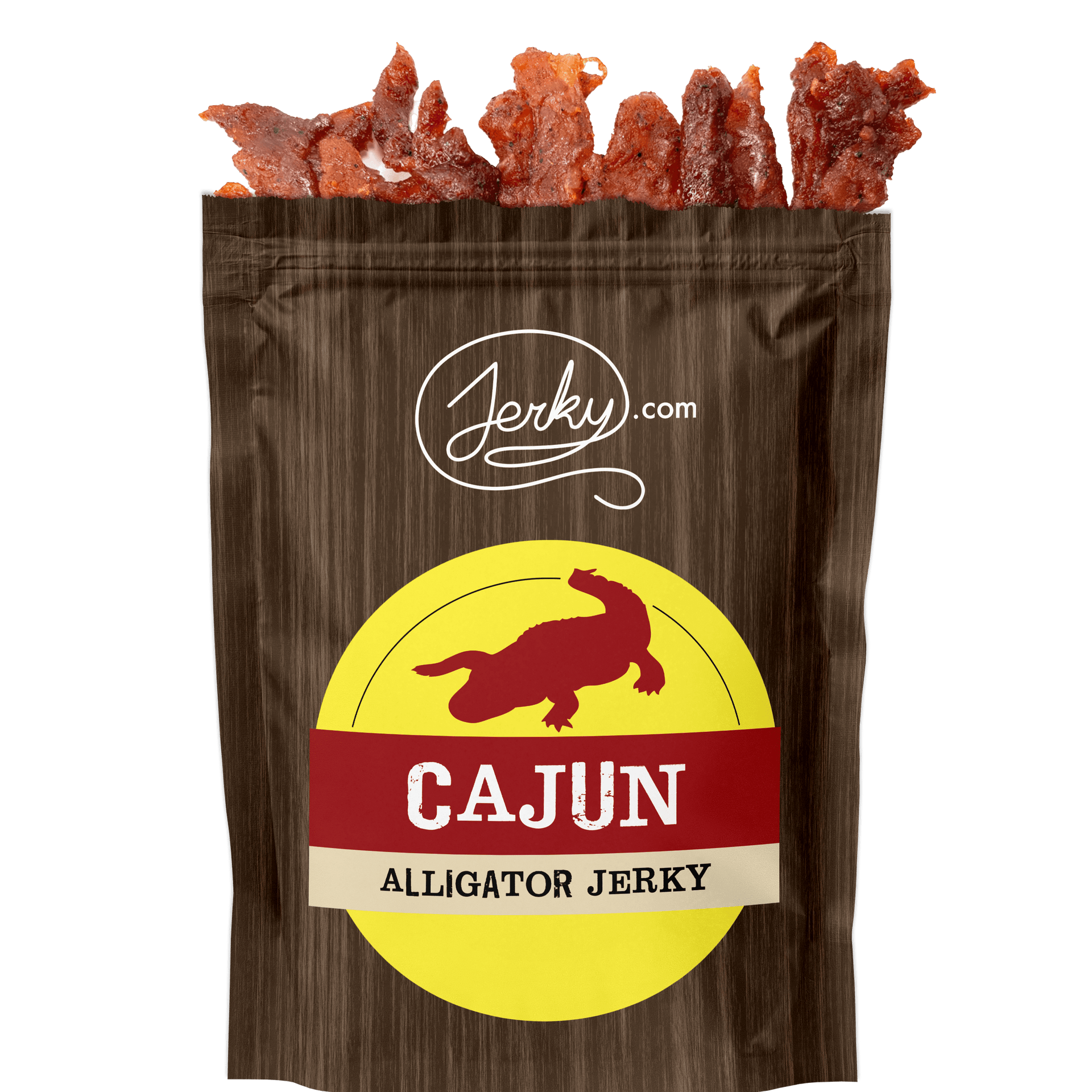 All-Natural Alligator Jerky - Cajun by Jerky.com