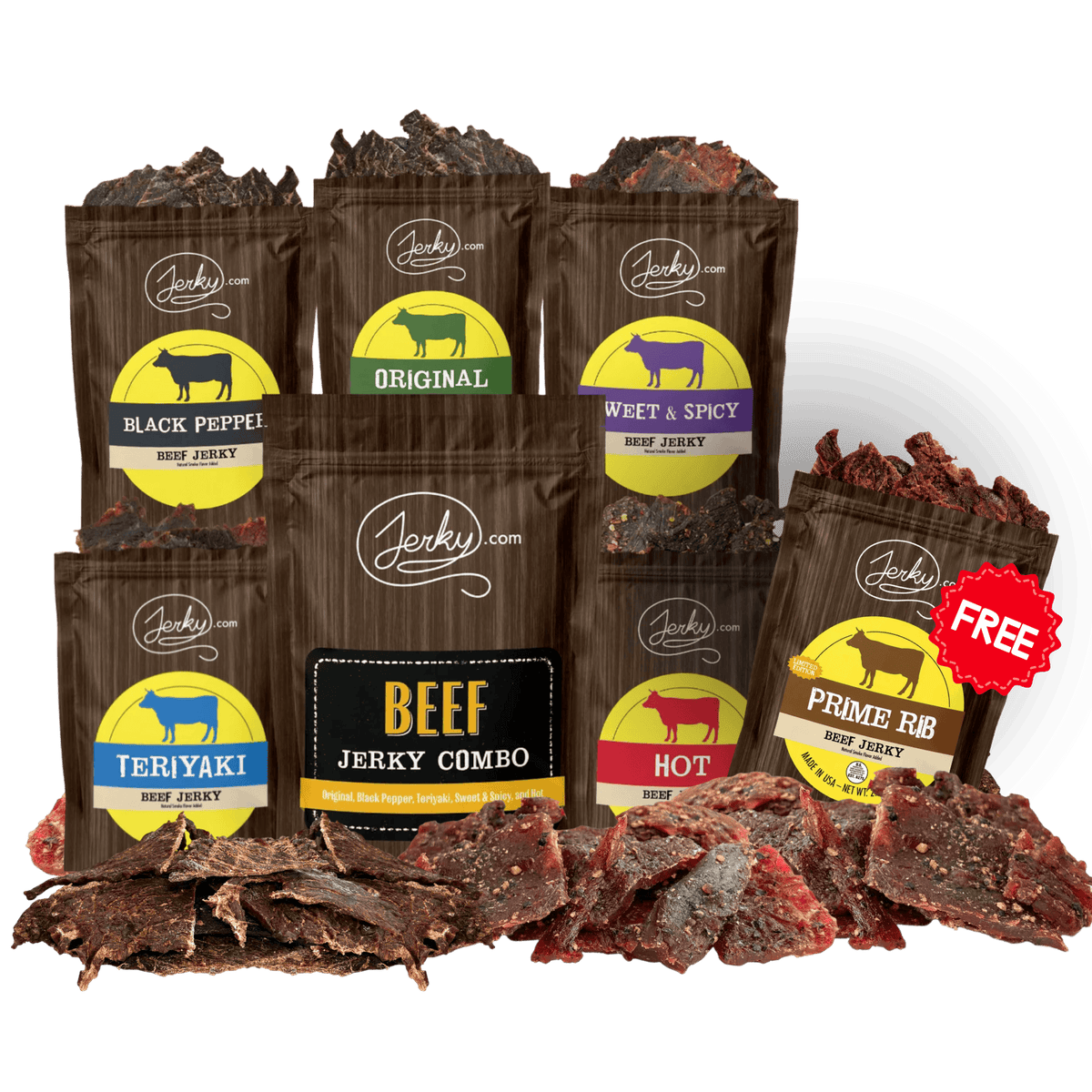 Beef Jerky Combo Limited Time Offer by Jerky.com
