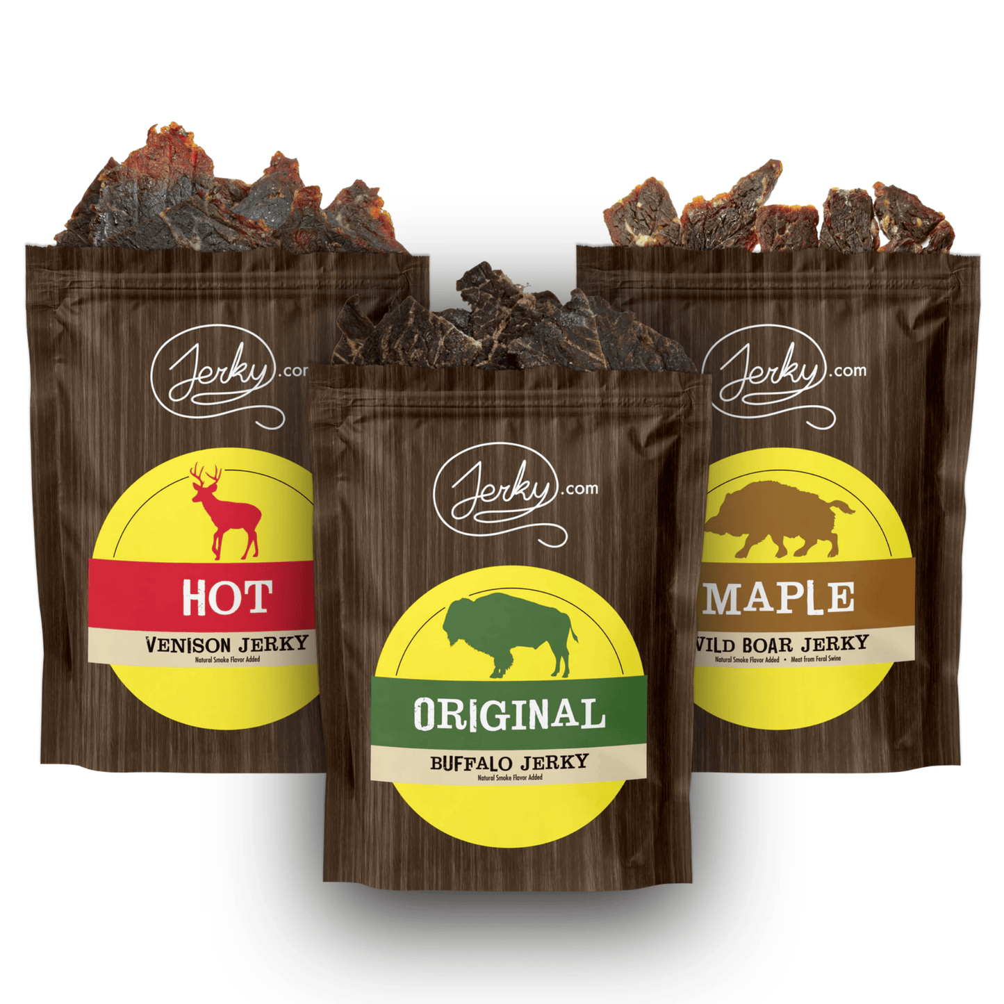 Buffalo, Boar and Venison Exotic Bundle by Jerky.com