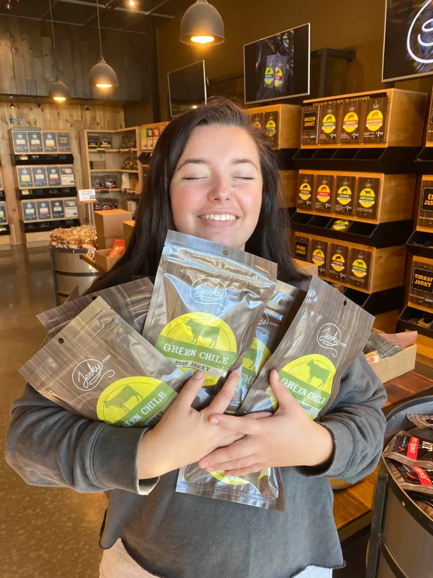 All-Natural Beef Jerky - Green Chile by Jerky.com