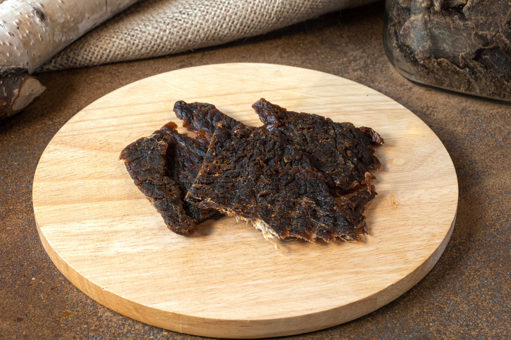 AllNatural Beef Jerky Black Truffle and Sea Salt