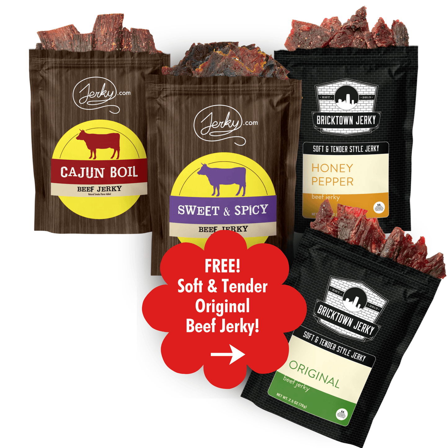 Joey Staff Favorites 3 Bag Bundle by Jerky.com