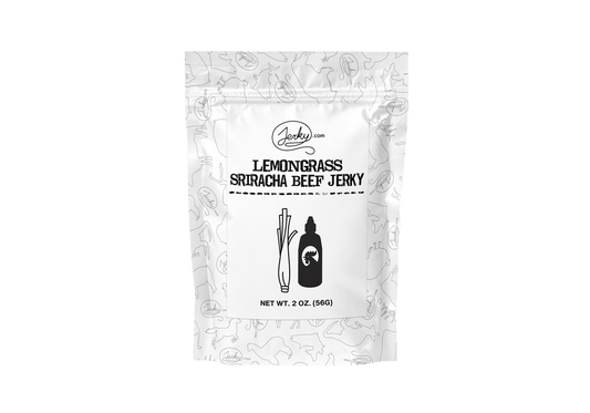 Test Kitchen Batch #52 - Lemongrass Sriracha Beef Jerky 2oz by Jerky.com