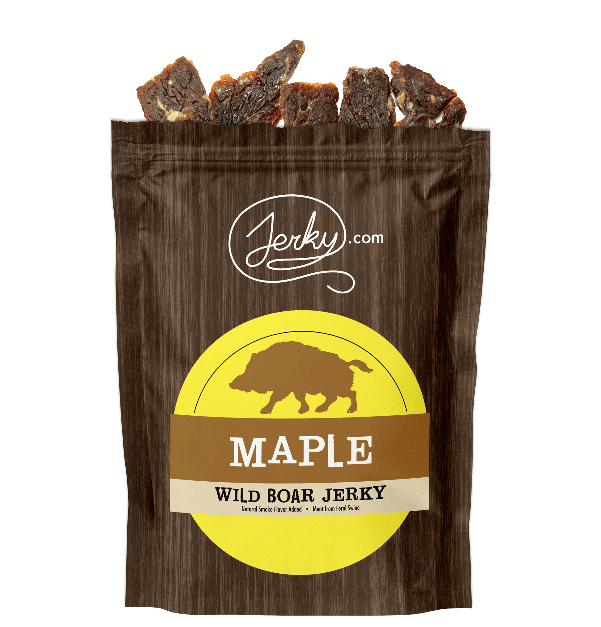 All-Natural Wild Boar Jerky - Maple by Jerky.com
