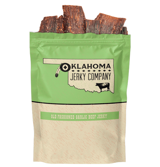 Old Fashioned Style Beef Jerky - Garlic by Oklahoma Jerky Company