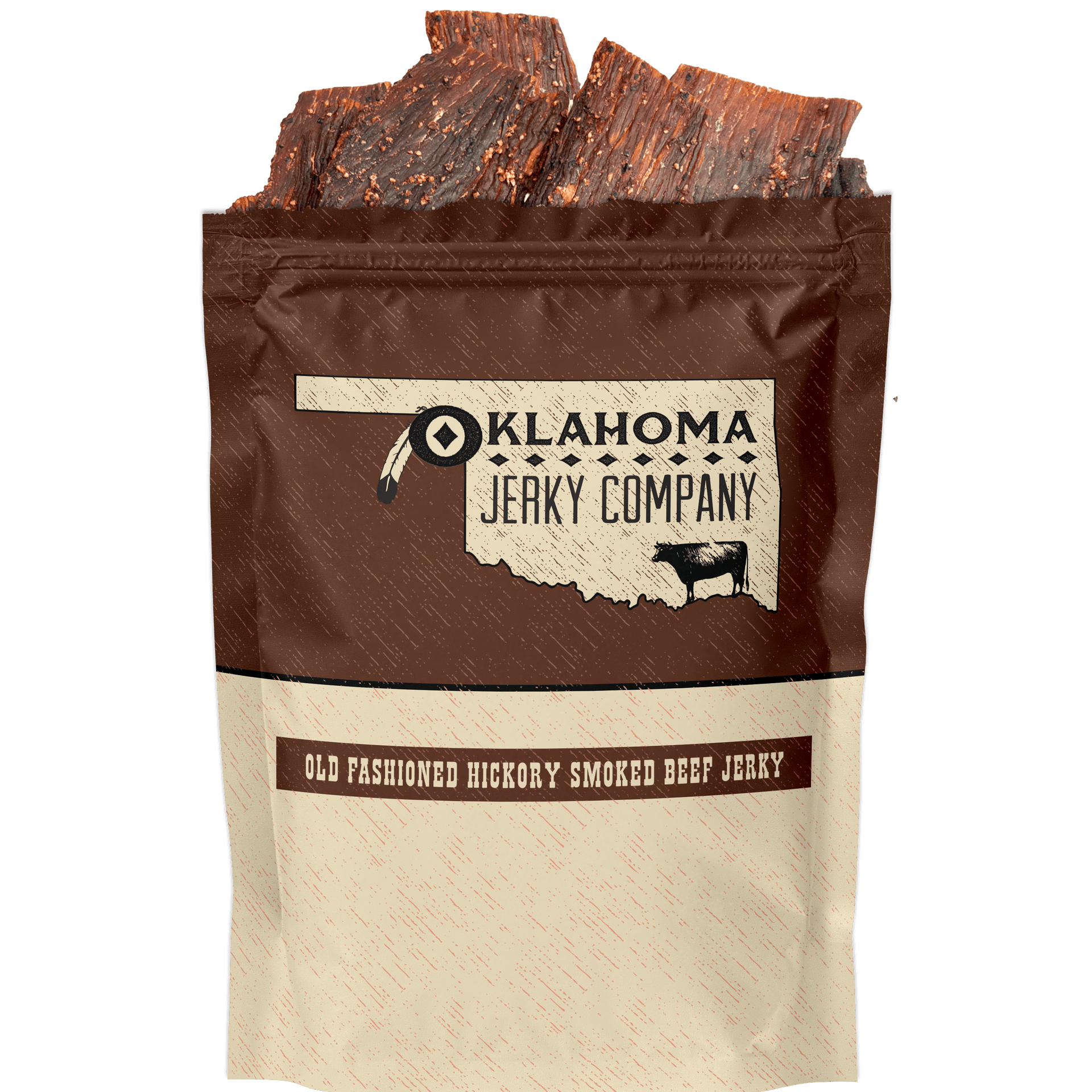 Old Fashioned Style Beef Jerky - Hickory by Oklahoma Jerky Company