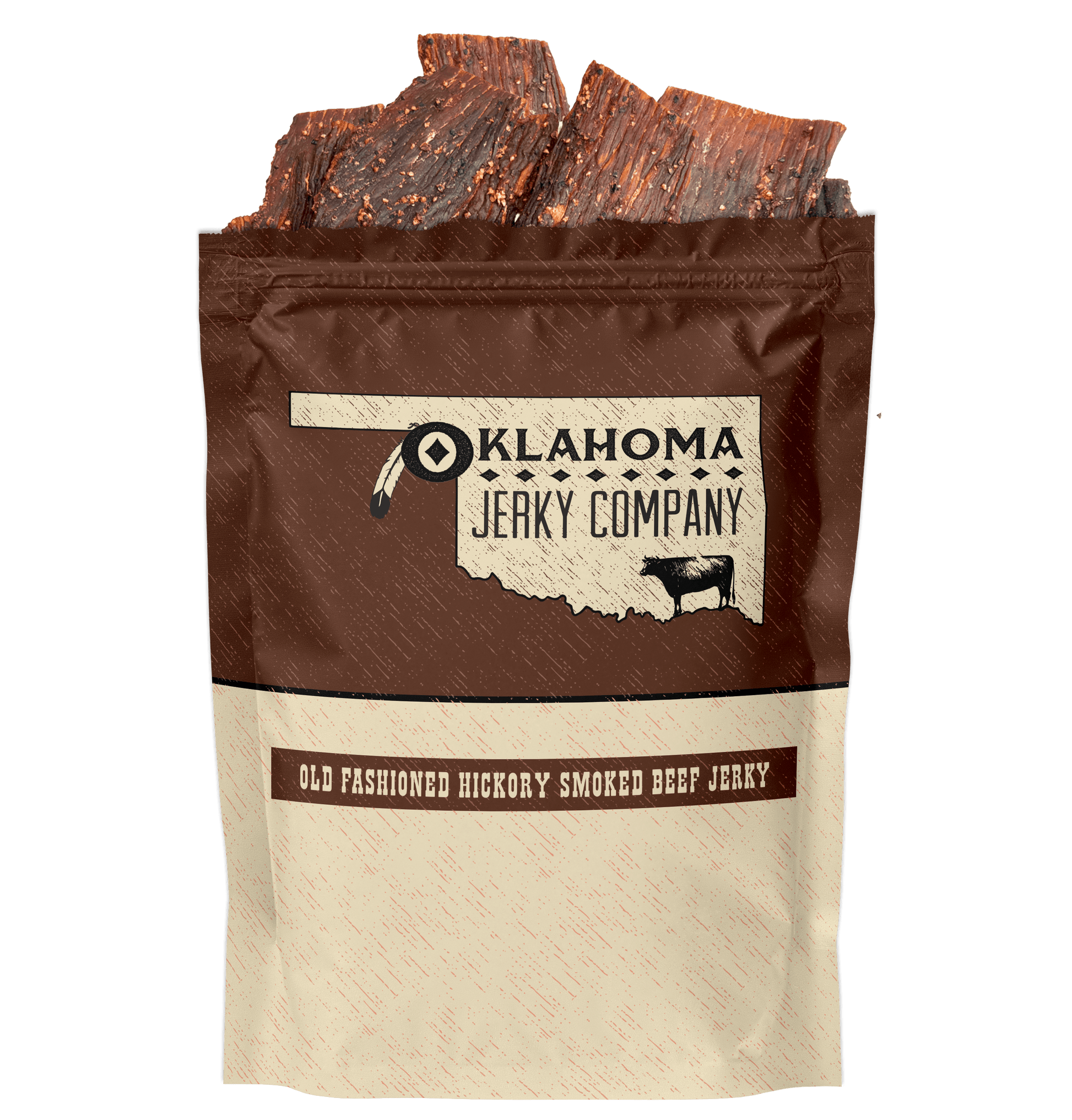 Old Fashioned Style Beef Jerky - Hickory by Oklahoma Jerky Company
