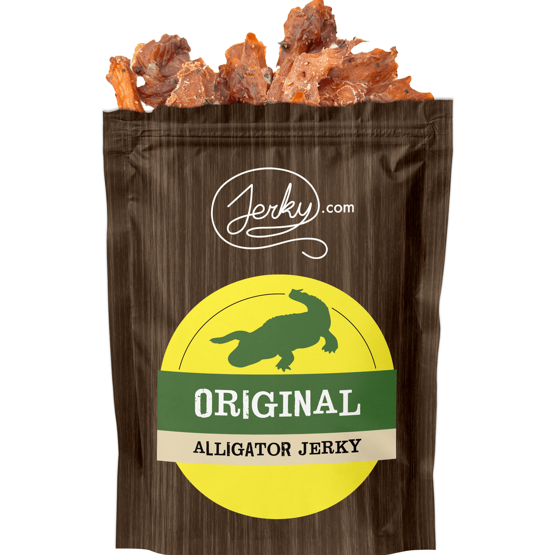 All-Natural Alligator Jerky - Original by Jerky.com
