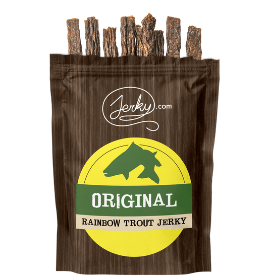 All-Natural Rainbow Trout Jerky - Original by Jerky.com