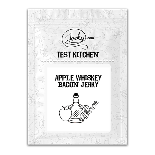 Test Kitchen Batch #49 - Apple Whiskey Bacon Jerky 2oz by Jerky.com