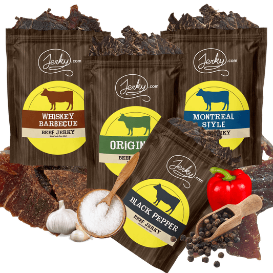 Savory Jerky 4-Pack Bundle by Jerky.com