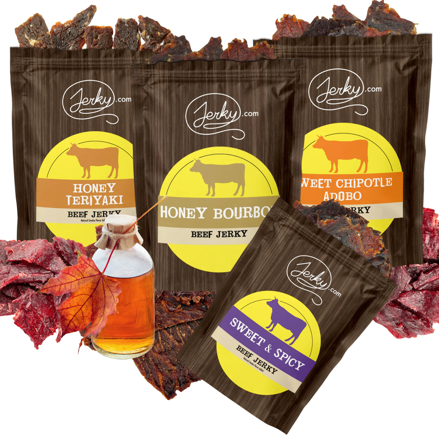 Sweet Jerky 4-Pack Bundle by Jerky.com