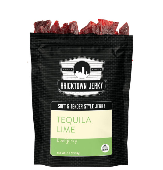 Soft and Tender Style Beef Jerky - Tequila Lime by Bricktown Jerky