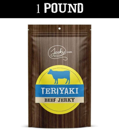 All-Natural Beef Jerky - Teriyaki - 1 Pound by Jerky.com