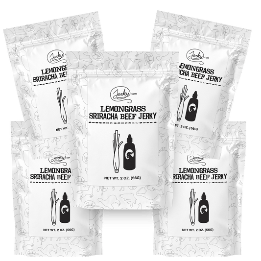 Test Kitchen Batch #52 - Lemongrass Sriracha Beef Jerky 5-Pack by Jerky.com